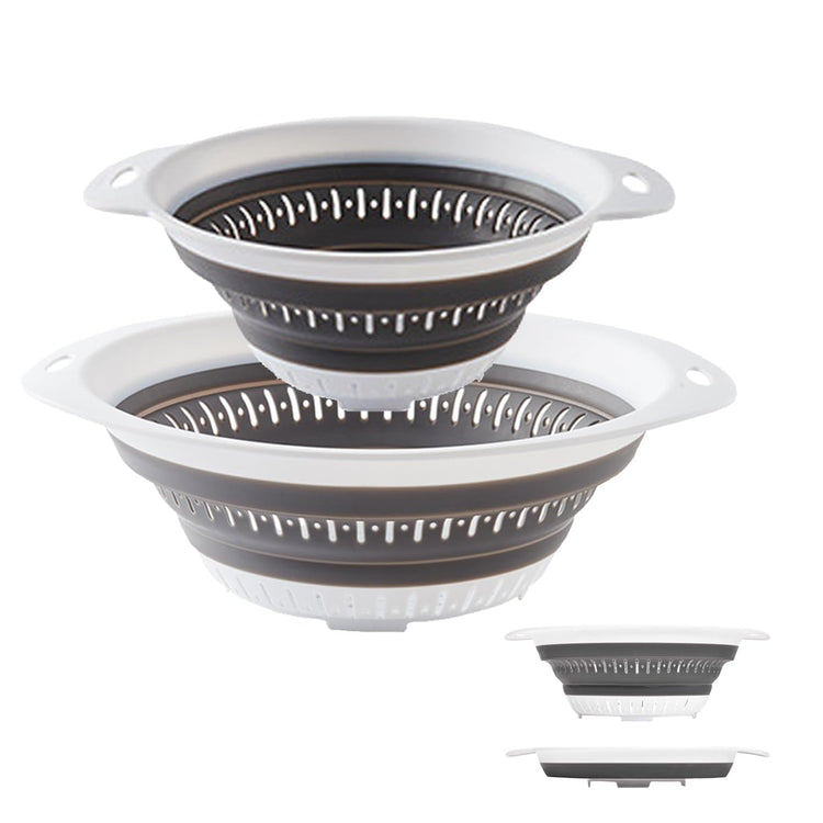 Collapsible Colander and Strainer (2 Count)