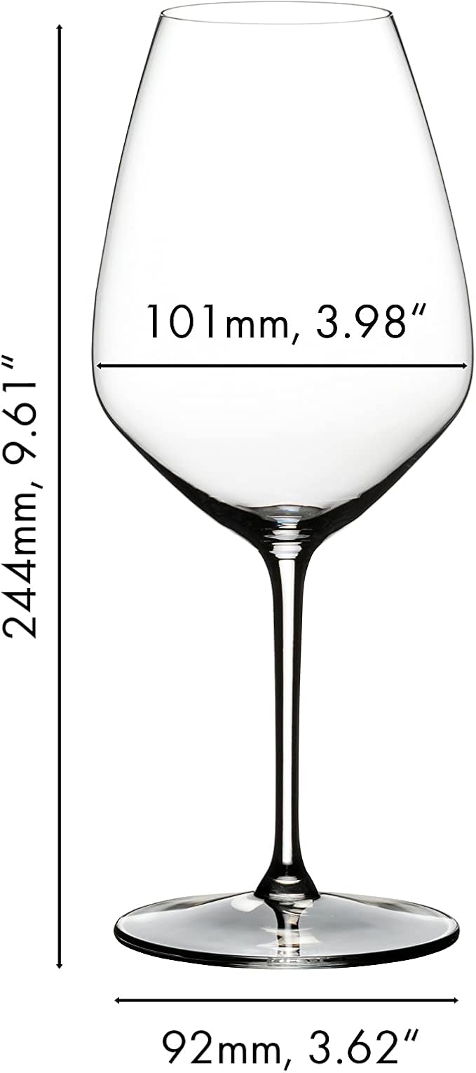 Riedel Extreme Shiraz Glass, Set of 2, Clear