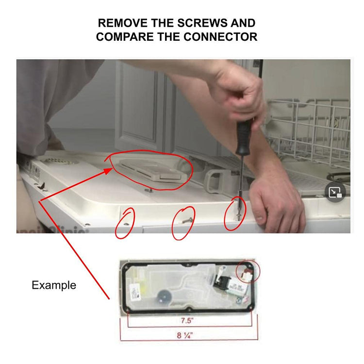 GlobPro CK900200 Dishwasher Detergent Dispenser Compatible with Kenmore