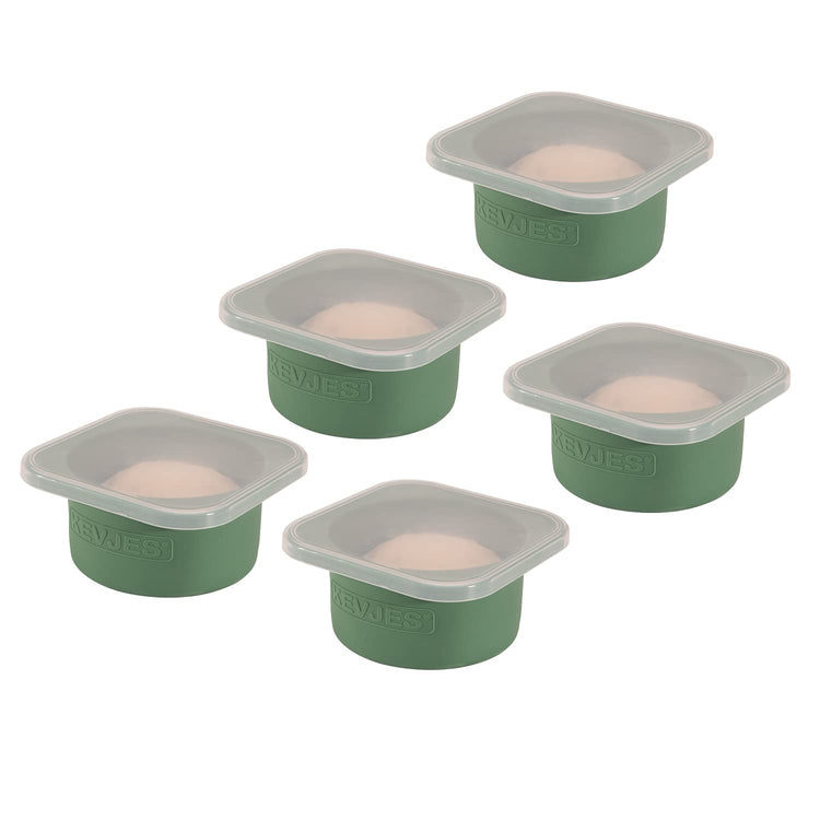 500ml Individual Dough Storage Vessels with Airtight Lid (5 Count)