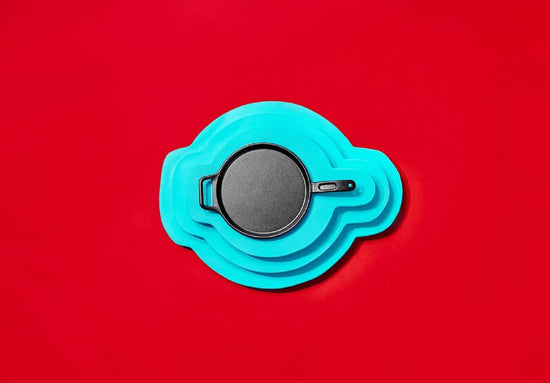 Lodge BOLD 12 Inch Seasoned Cast Iron Griddle, Design-Forward Cookware,Black - Nestoria