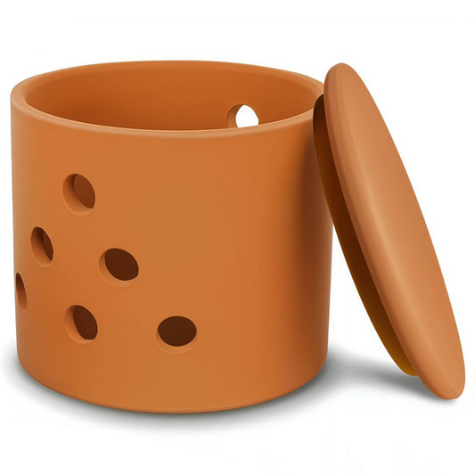 Terracotta Garlic Keeper