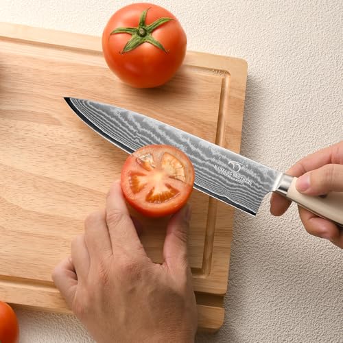 Damascus Kitchen Knife Set 14 Pieces with Shears & Sharpener