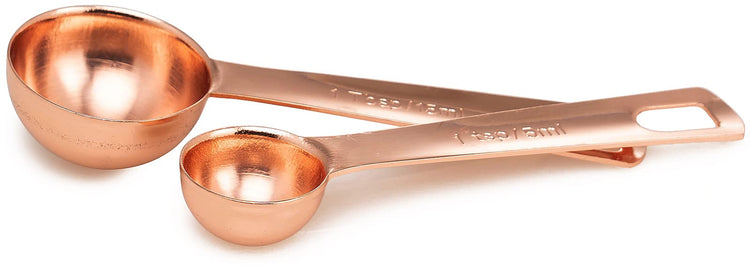 Rose Gold Measuring Cups & Measuring Spoons 10