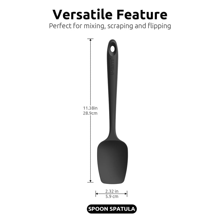 Silicone Spoon Spatula Set of 3