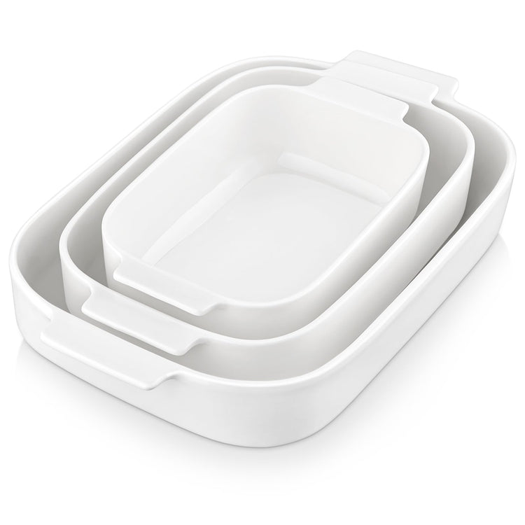 Ceramic Casserole Dishes Set of 3