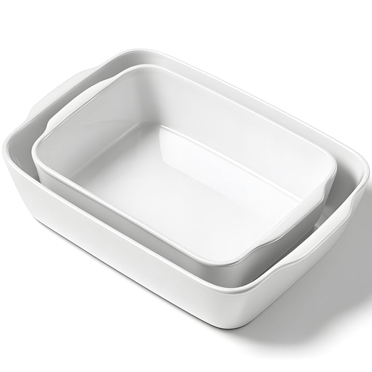 HOMBENE Ceramic Baking Dish (2 Count)