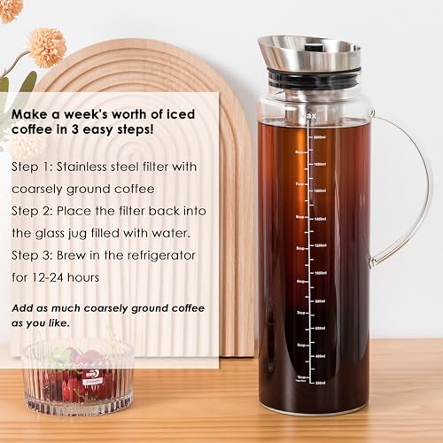 68oz Cold Brew Coffee Maker