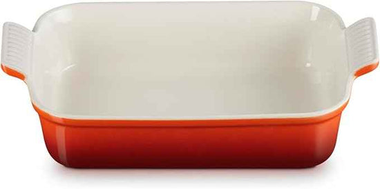 Le Creuset Stoneware Heritage Rectangular Dish, 2.5 qt. (10.5" x 7"), Cerise