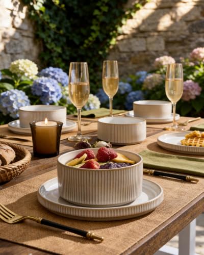 Ceramic Dinnerware Sets for 4 (8 Count)