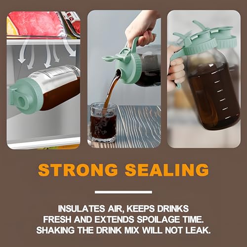 Cold Brew Coffee Maker (64 Ounces / Green)