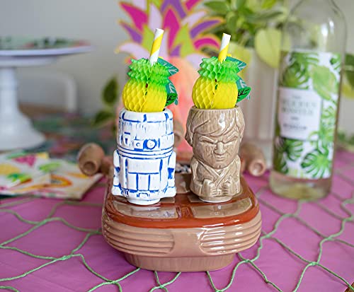 Geeki Tikis Star Wars Landspeeder Punch Bowl with Luke and R2