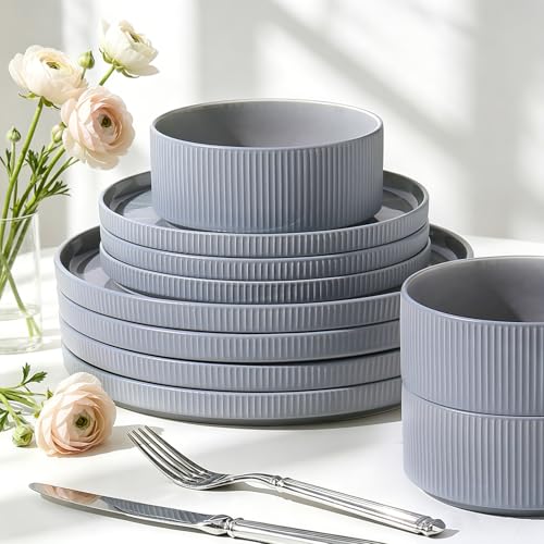 Stoneware Dinnerware Sets for 4 (12 Count)