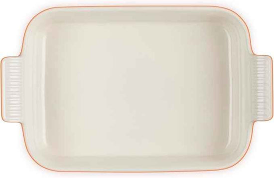 Le Creuset Stoneware Heritage Rectangular Dish, 2.5 qt. (10.5" x 7"), Cerise