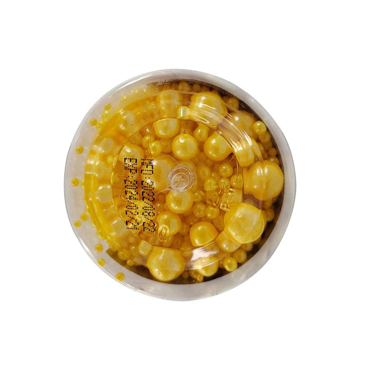 Edible Yellow Sugar Pearls Candy Sprinkles 120G (4.23 Ounce)