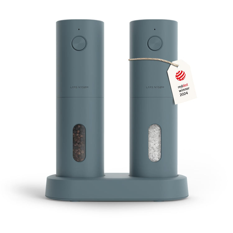 Electric Salt and Pepper Grinder Set