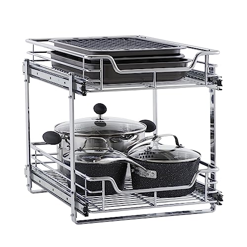 Chrome Plated Steel Dual (Dual Slide / 15" - Extended)