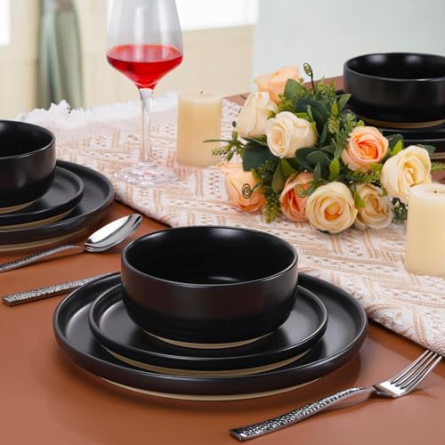 Stoneware Dinnerware Sets for 4