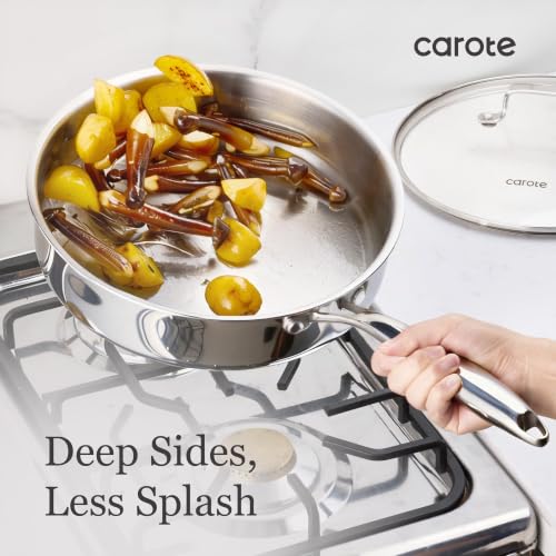 30 PCS Tri Ply Stainless Steel Cookware Set