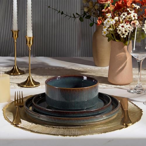 Stoneware Dinnerware Sets for 2