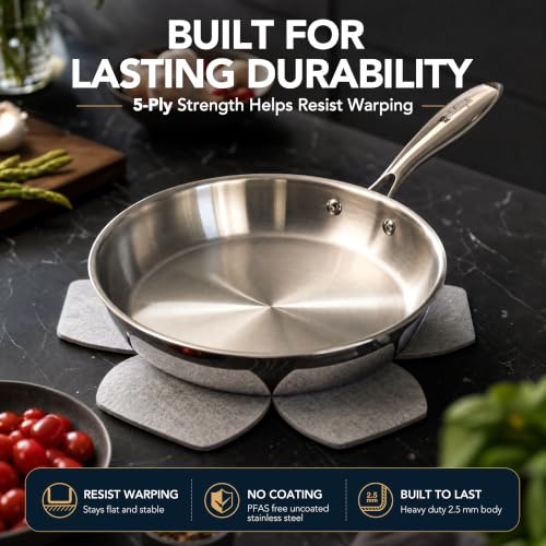 5 Ply Stainless Steel Cookware Set