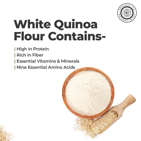 PACK of 6 White Bolivian Quinoa Flour 1 lbs (96 Ounce)