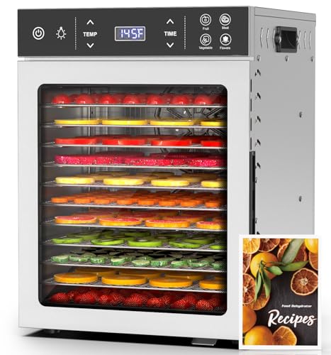 12 Tray Stainless Steel Food Dehydrator