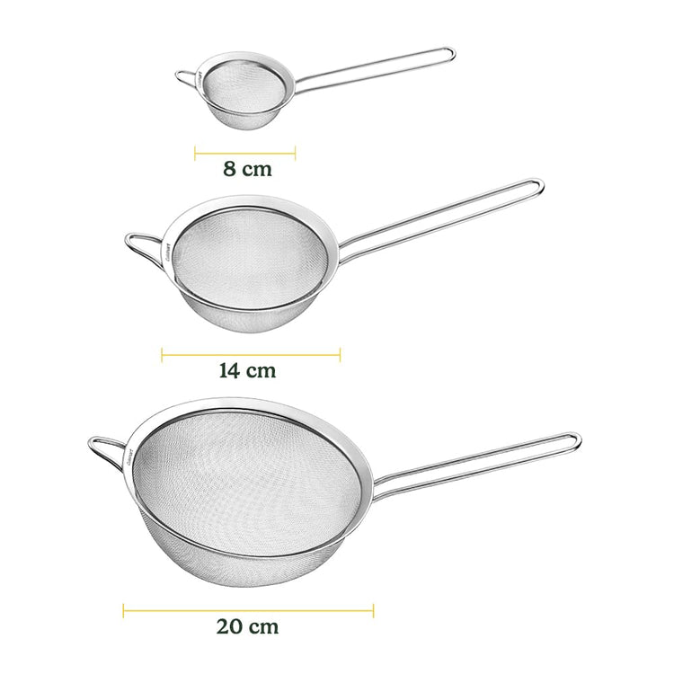 Mesh Strainers (3 Count)