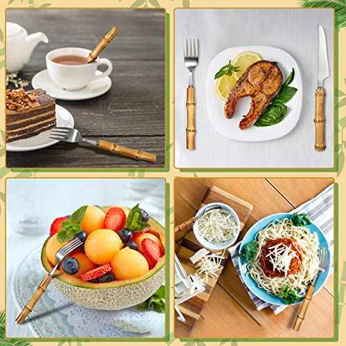 Bamboo Silverware Set 18