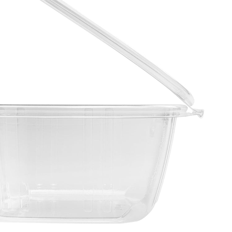 200 Count Clear PET Hinged Deli Take Out Containers