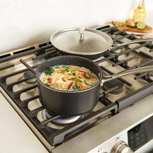 Basalt Formed Aluminum Sauce Pan
