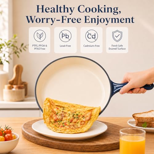 Enameled Cast Iron Cookware Set