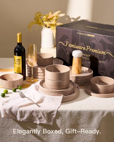 Stoneware Dinnerware Sets (18 Count)