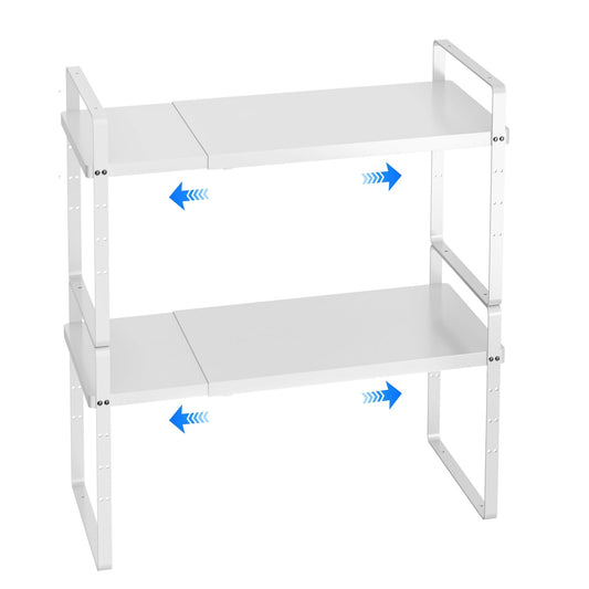 Expandable Cabinet Shelf Organizer (2 Count)