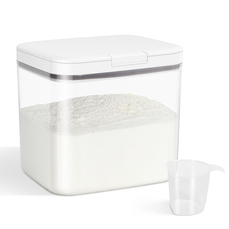 4.75 Qt Rice Flour Container Dog Food Storage Holder with Flip