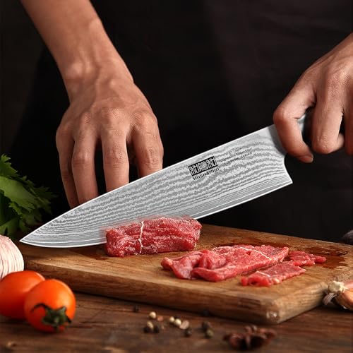 Damascus Kitchen Knife Set 5PCS (5 Count)