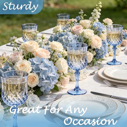 24Pack Plastic Wine Glasses (24 Count)