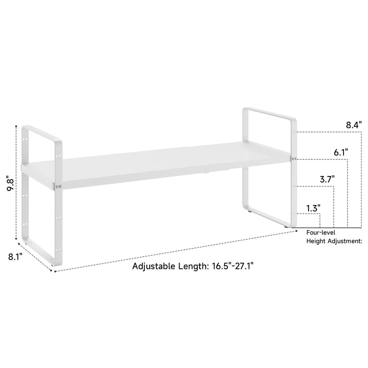 16.5~27.1" Expandable Shelf (16 Count)