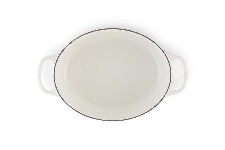 Enameled Cast Iron Oval Dutch Oven