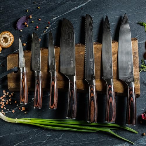 Yatoshi Professional Kitchen Knife Set (15 Count)