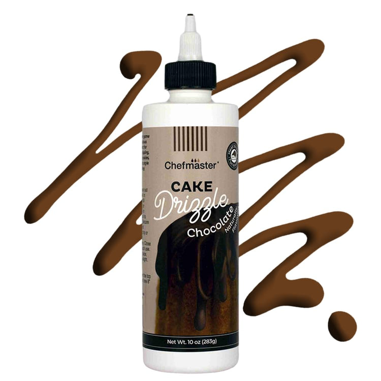 Chocolate Flavored Cake Drizzle by Chefmaster (10 Ounce)