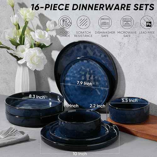 Stoneware Dinnerware Set (16 Count)