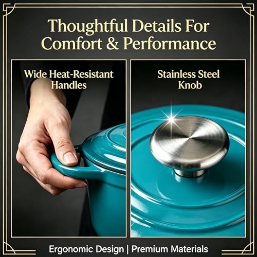 Enameled Cast Iron Cookware Set