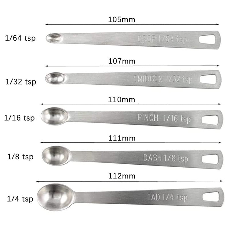 15 Pc Stackable Measuring Cups and Mini Spoons Set with Lid (15 Count)