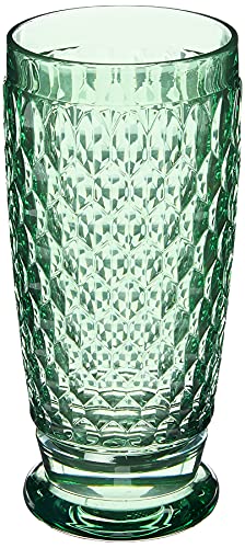 Boston Green Crystal Highball Glasses (4 Count)