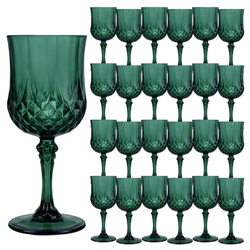 24Pack Plastic Wine Glasses (24 Count)