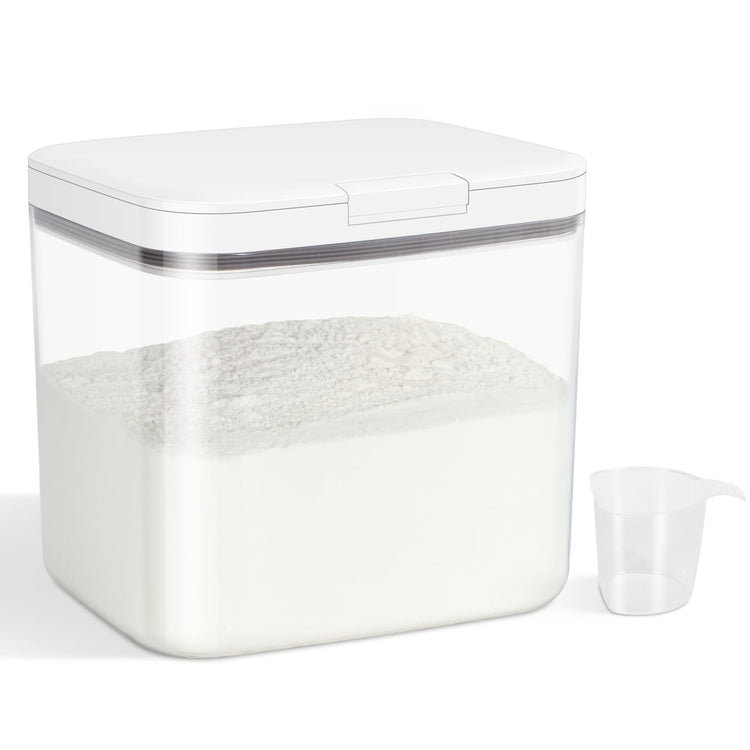 4.75 Qt Rice Flour Container Dog Food Storage Holder with Flip