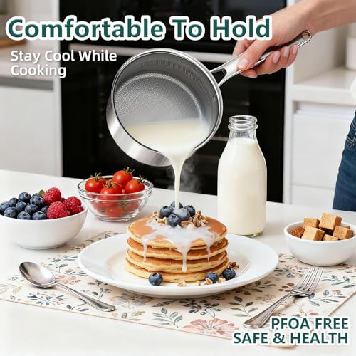 14 Piece Hybrid Stainless Steel Cookware Set with 3 Silicone Trivets