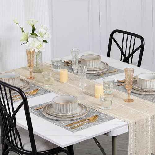 Stoneware Dinnerware Sets for 2