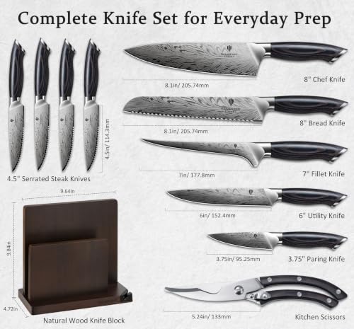 11 PCS Knife Set (11 Count)